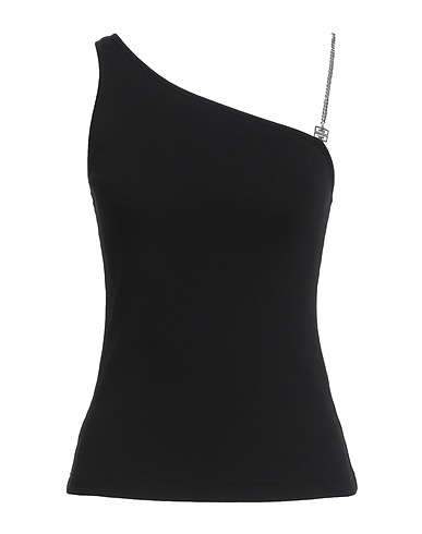 GIVENCHY Top Schwarz 98% Baumwolle, 2% Elastan