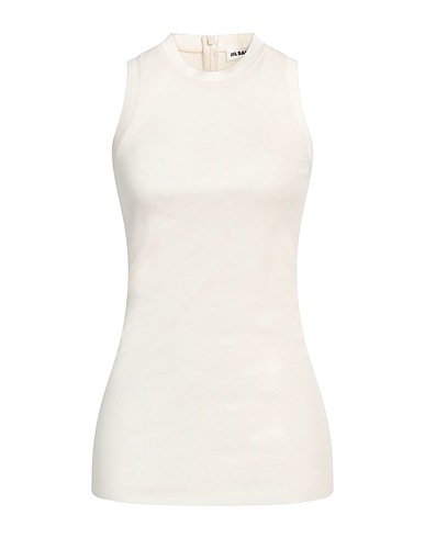 JIL SANDER Silk top Ivory 100% Silk