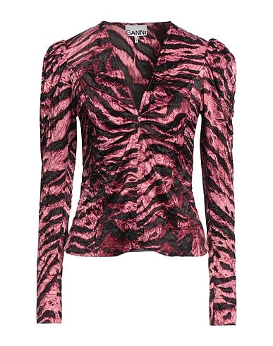 GANNI Top Vieux rose 95% Polyester recyclé, 5% Élasthanne