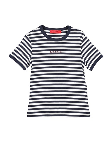 MAX&Co. T-shirt Midnight blue 100% Cotton