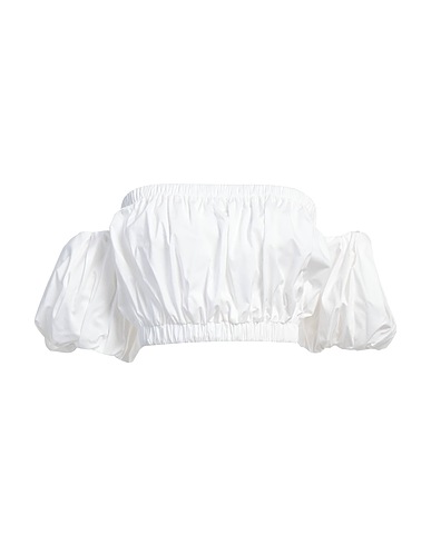 ACTUALEE Top Bianco 97% Cotone, 3% Elastan