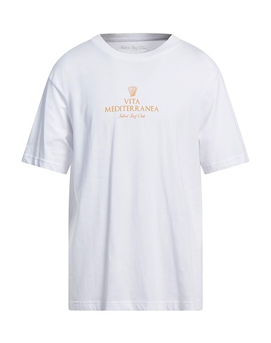 THE SILTED COMPANY T-shirt Bianco 100% Cotone organico
