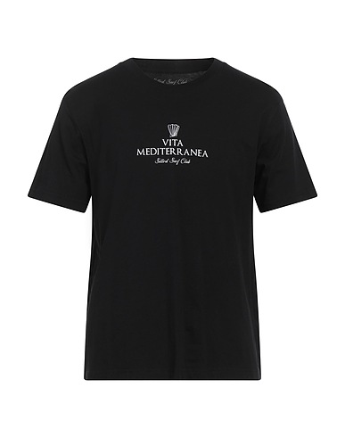 THE SILTED COMPANY T-shirt Nero 100% Cotone organico