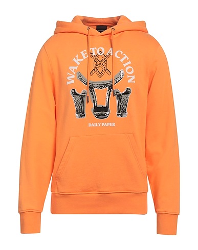 DAILY PAPER Hoodie Orange 100% Baumwolle