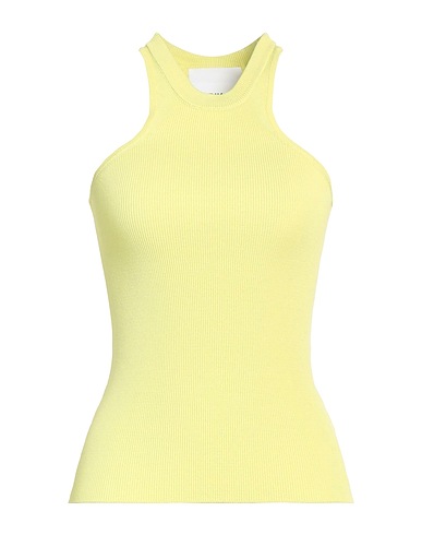ERIKA CAVALLINI Vest Lime green 65% Viscose, 35% Polyamide