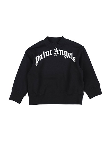 PALM ANGELS Sweatshirt Black 100% Cotton, Elastane