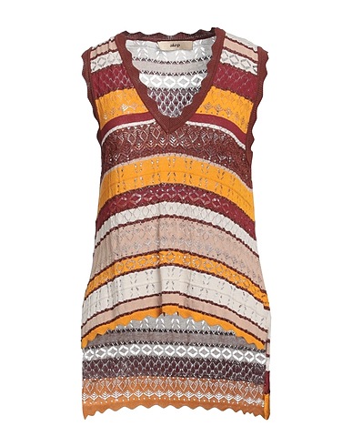 AKEP Top Brown 88% Viscose, 12% Polyester