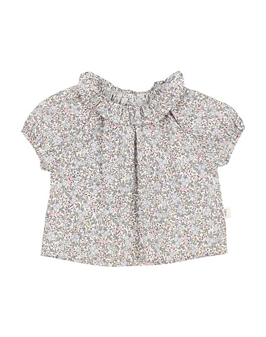 TEDDY & MINOU Top Grigio 100% Cotone