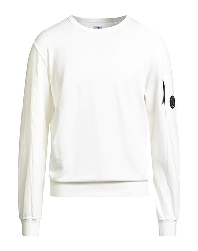 C.P. COMPANY Sweatshirt White 100% Cotton