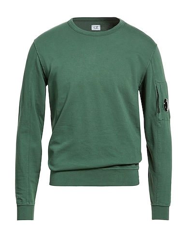 C.P. COMPANY Sweatshirt VERDE SCURO 100% Cotton