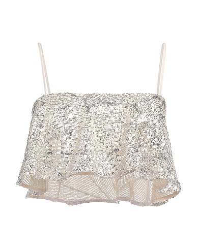 ANIYE BY Top Beige 98% Polyester, 2% Elastane