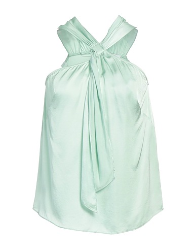 NENETTE Top Verde chiaro 100% Viscosa