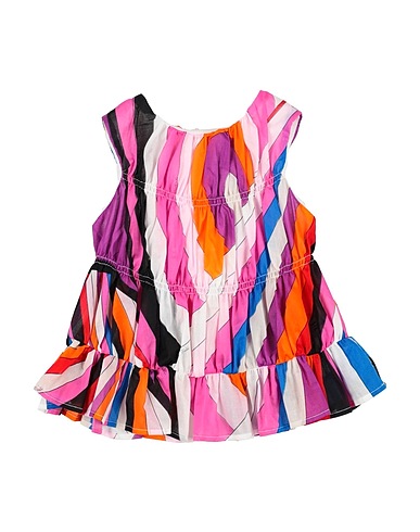 PUCCI Top Fucsia 100% Cotone