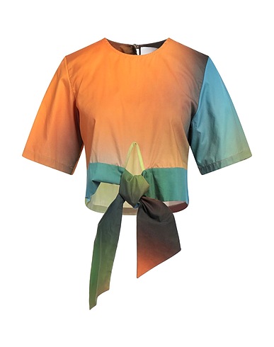 SILVIAN HEACH T-shirt Orange 100% Cotton