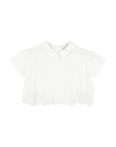 ERMANNO SCERVINO JUNIOR Top White 55% Linen, 45% Cotton