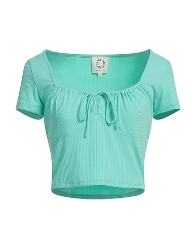 LILI SIDONIO by MOLLY BRACKEN Top Verde chiaro 64% Poliestere, 28% Viscosa, 8% Elastan
