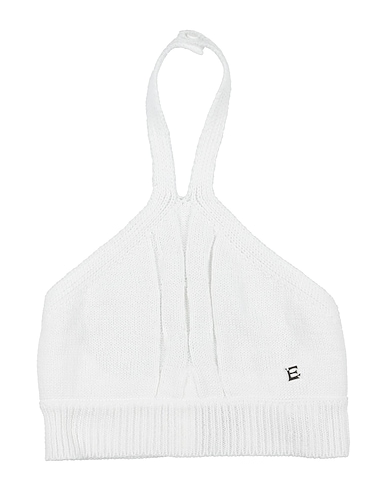 ERMANNO SCERVINO JUNIOR Top Bianco 100% Cotone