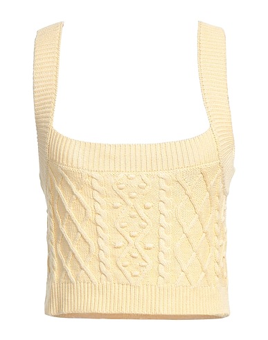 LOULOU STUDIO Top Yellow 50% Silk, 45% Linen, 5% Elastane