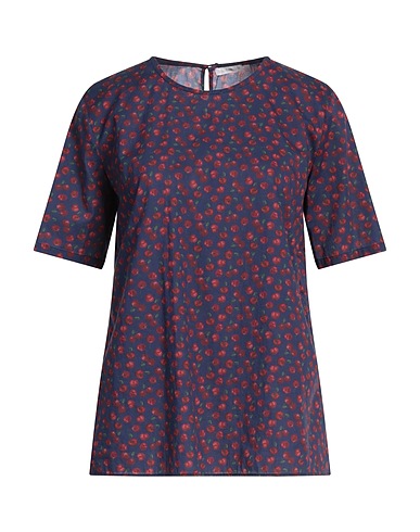 ROBERT FRIEDMAN Top Navy blue 100% Cotton