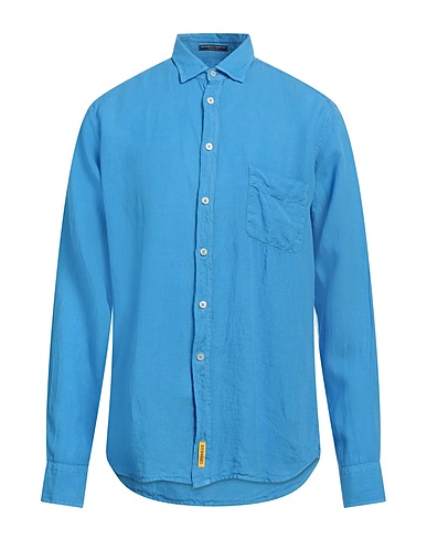B.D.BAGGIES Camicia in lino Azzurro 100% Lino