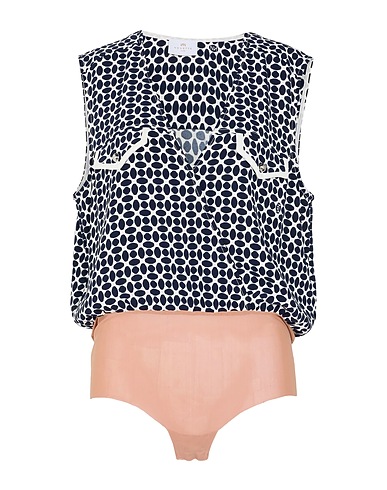 NENETTE TOPWEAR Midnight blue 100% Viscose
