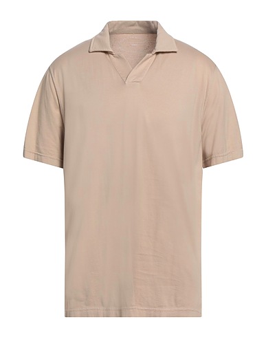 FEDELI Poloshirt Beige 100% Baumwolle