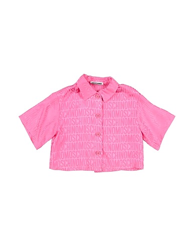 MOSCHINO KID Patterned shirts & blouses Fuchsia 100% Viscose