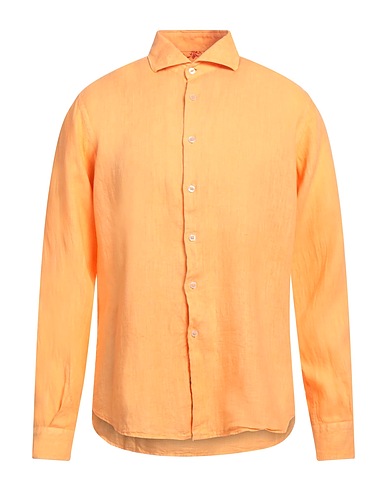 ALESSANDRO LAMURA Linen shirt Apricot 100% Linen