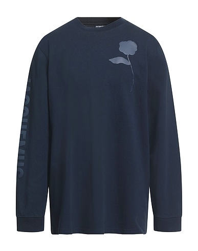 JACQUEMUS T-shirt Midnight blue 100% Cotton