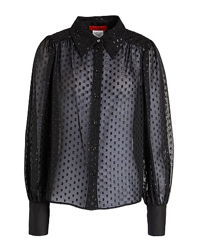 MAX&Co. Patterned shirts & blouses GIO
 Black 100% Polyester