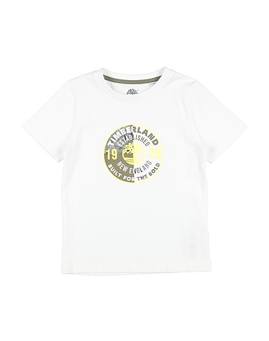 TIMBERLAND T-shirt Bianco 95% Cotone, 5% Elastan