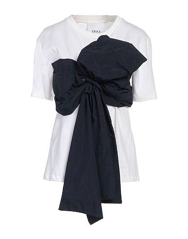 ERIKA CAVALLINI T-shirt White 100% Polyamide