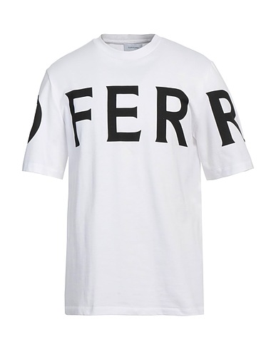 FERRAGAMO T-shirt Bianco 100% Cotone