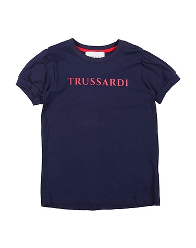 TRUSSARDI JUNIOR T-shirt Navy blue 95% Cotton, 5% Lycra®