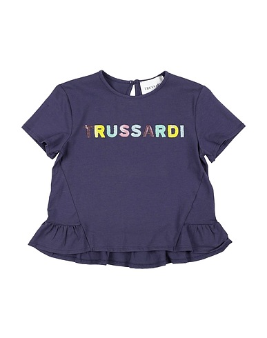 TRUSSARDI JUNIOR Ｔシャツ ミッドナイトブルー コットン 95% / ポリウレタン® 5%