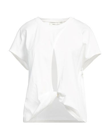 EMMA & GAIA RED Ｔシャツ ホワイト コットン 100%