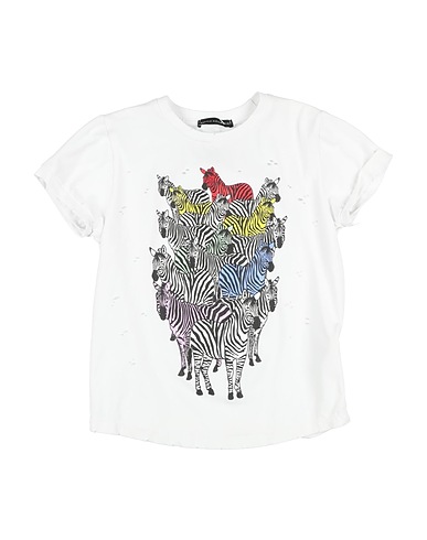 DANIELE ALESSANDRINI T-shirt White 90% Cotton, 10% Elastane