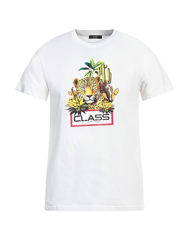 CAVALLI CLASS T-shirt White 100% Cotton