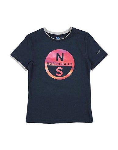 NORTH SAILS T-shirt Blu notte 100% Cotone
