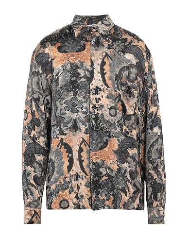 ACNE STUDIOS Patterned shirt Black 100% Viscose