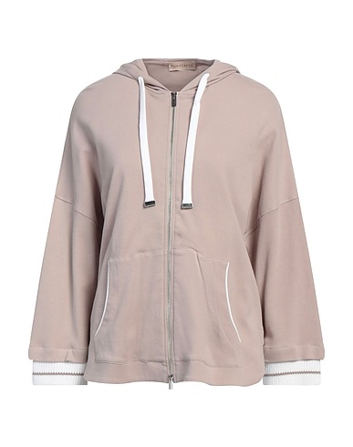 PUROTATTO Hooded track jacket 100% Cotton