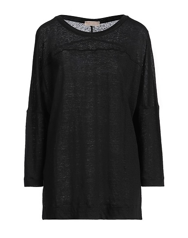 PUROTATTO Ｔシャツ ブラック リネン 100%