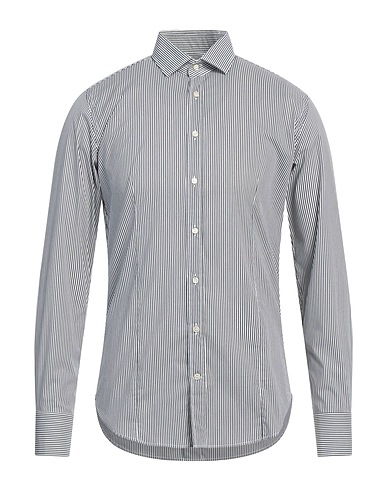 THE TAILORED SIR LIBERTYROSEARCHIVES Camicia a righe Nero 96% Cotone, 4% Elastan