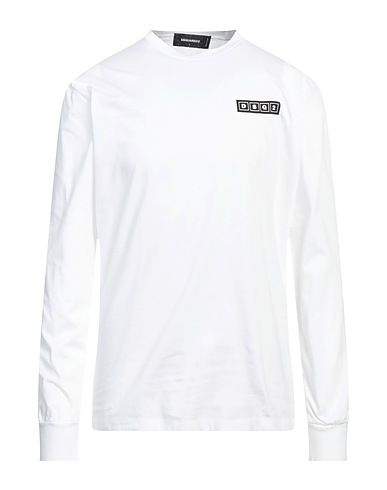 DSQUARED2 Basic T-Shirt White 100% Cotton