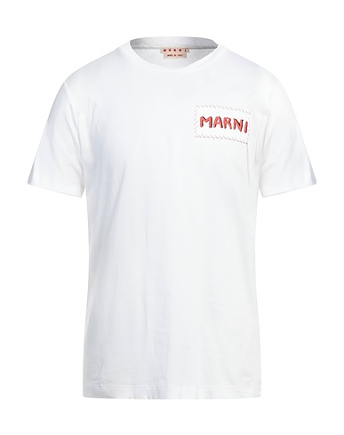 MARNI Футболка Белый 100% Хлопок