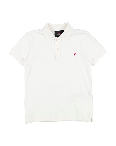 PEUTEREY Polo shirt White 100% Cotton