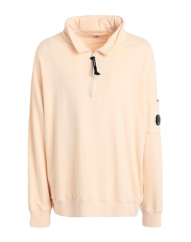 C.P. COMPANY Sweatshirt Cream 100% Cotton