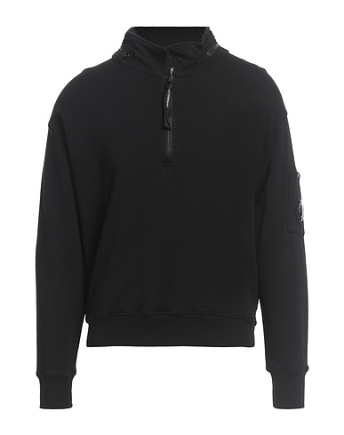 C.P. COMPANY Felpa Nero 100% Cotone