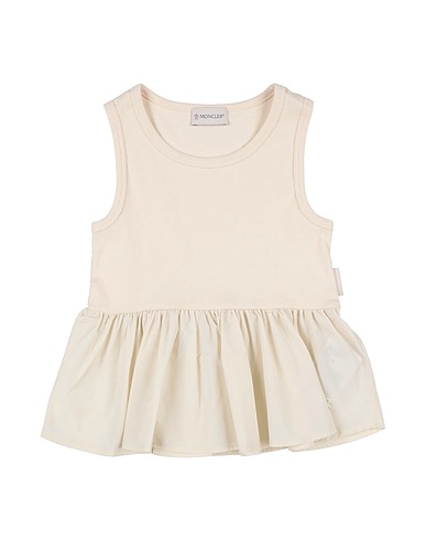 MONCLER Top Beige 98% Cotone, 2% Elastan, Poliestere