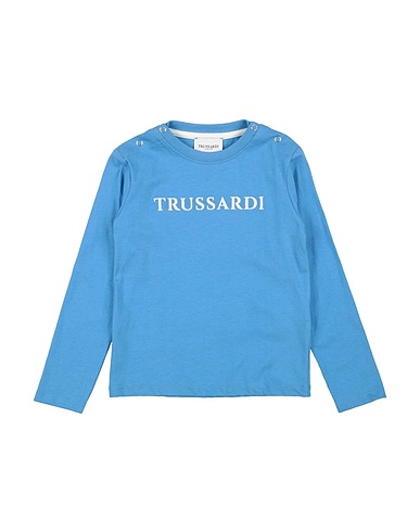 TRUSSARDI JUNIOR T-shirt Blu chiaro 100% Cotone